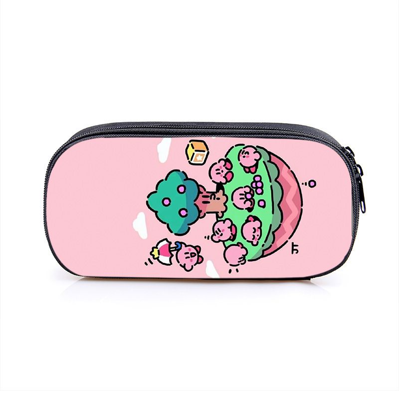 Fashion 4# Polyester Printed Pencil Case