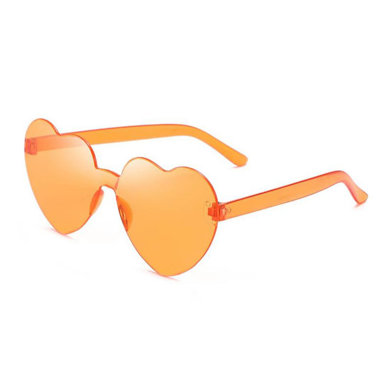 Fashion Night Vision Yellow Pc Love Sunglasses