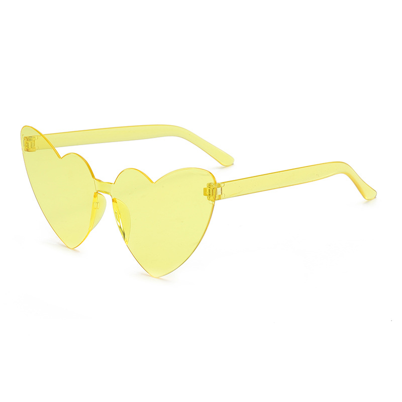 Fashion Yellow Frame Porn Film Pc Love Sunglasses