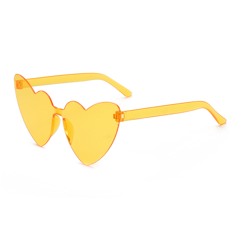 Fashion Orange Frame Orange Slices Pc Love Sunglasses