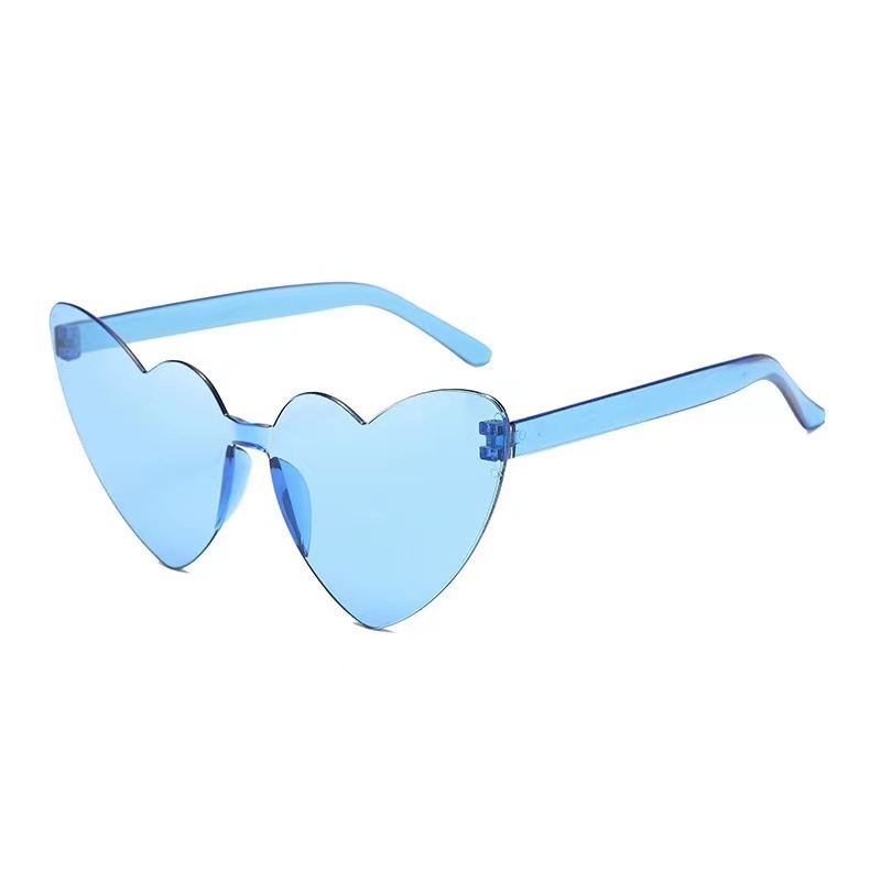Fashion Blue Pc Love Sunglasses