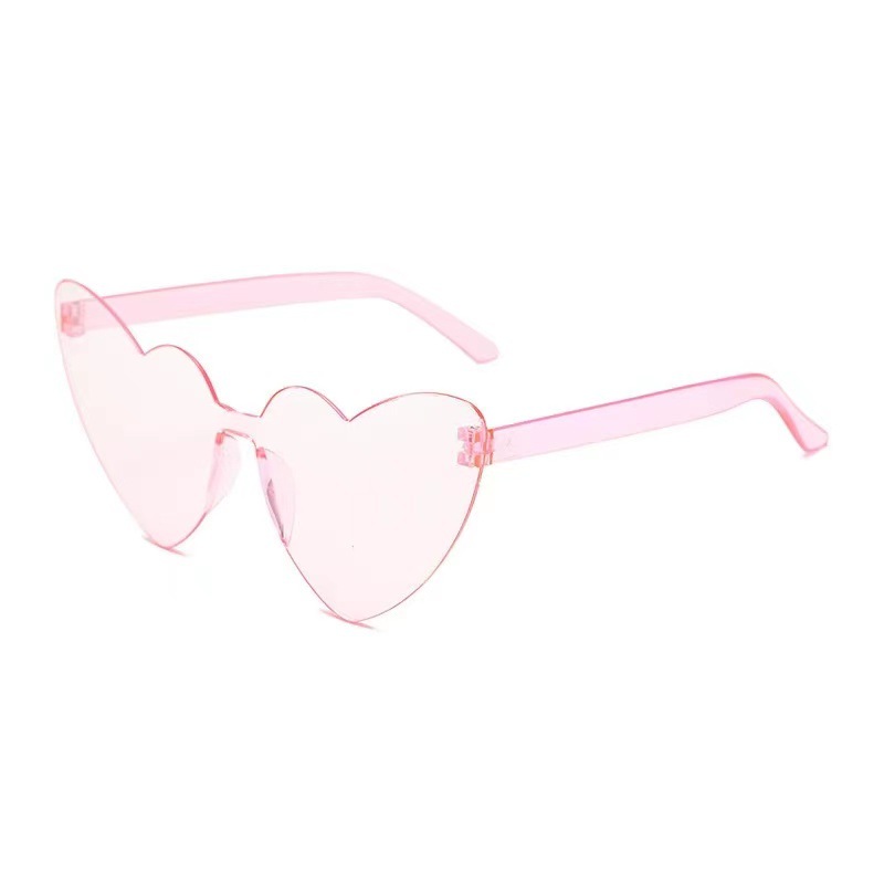 Fashion Light Pink Pc Love Sunglasses