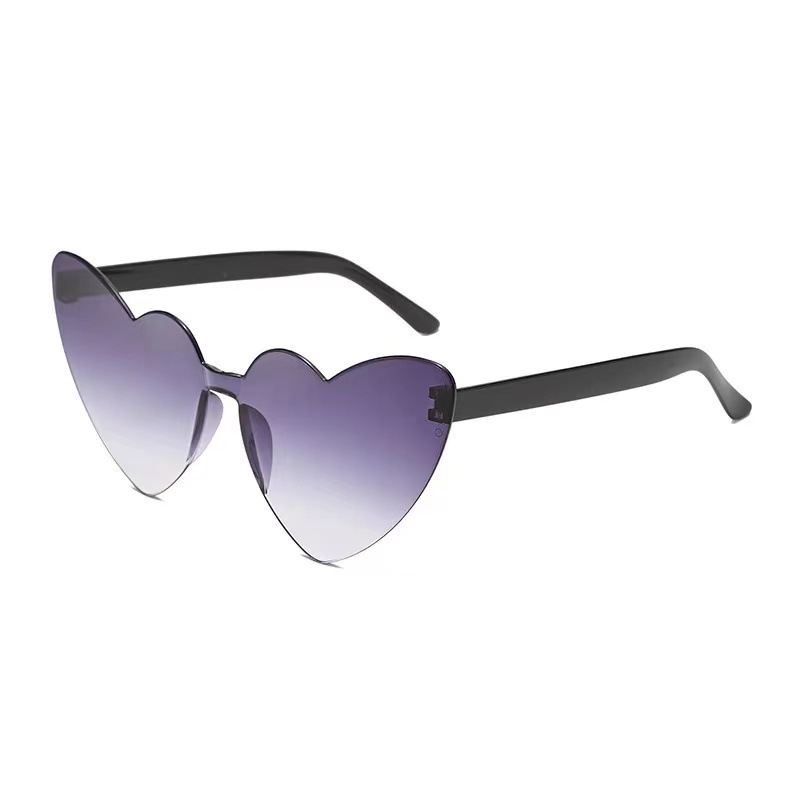 Fashion Double Gray Pc Love Sunglasses