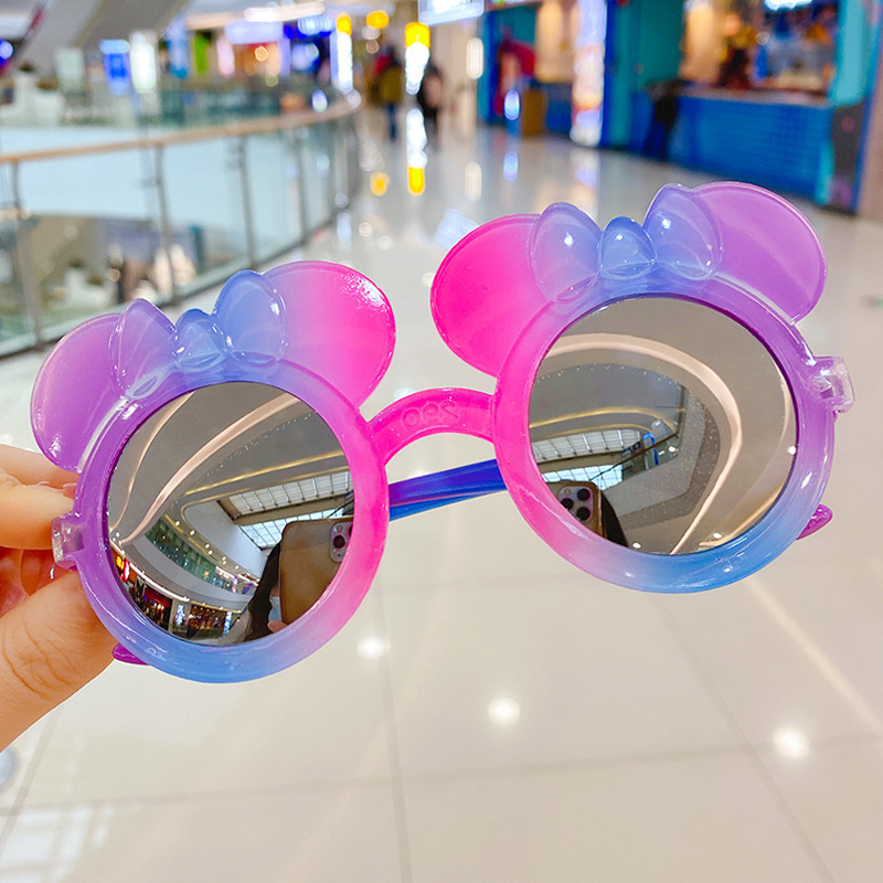 Fashion Mickey Purple Pc Mickey Mouse Childrens Sunglasses