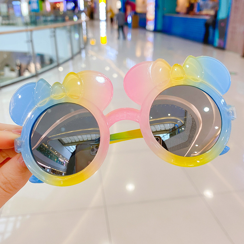 Fashion Mickey Blue Pc Mickey Mouse Childrens Sunglasses
