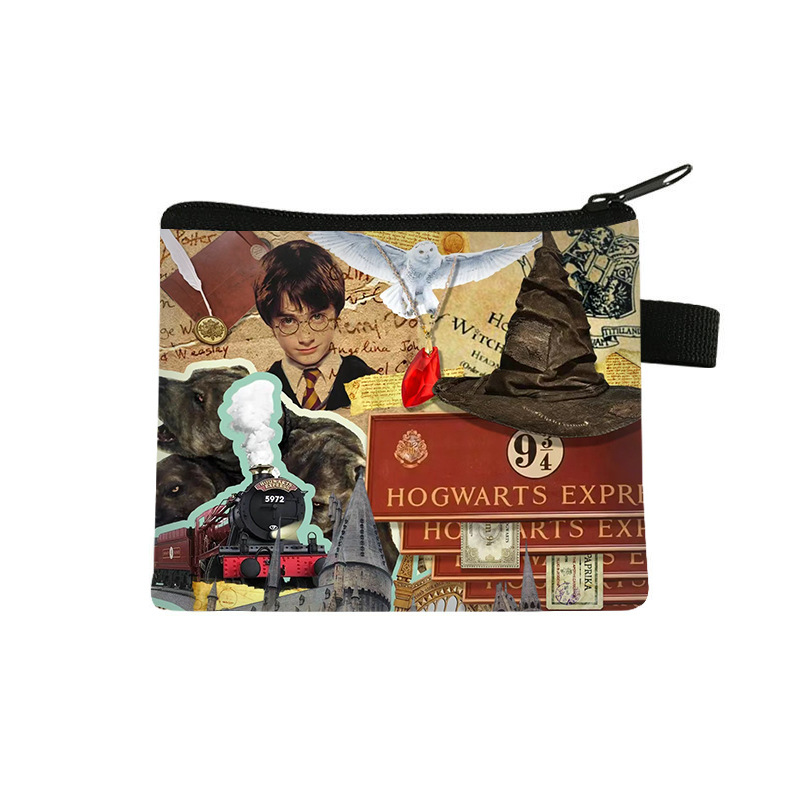 Fashion Twenty Three# Polyester Printed Large Capacity Coin Purse  Polyester