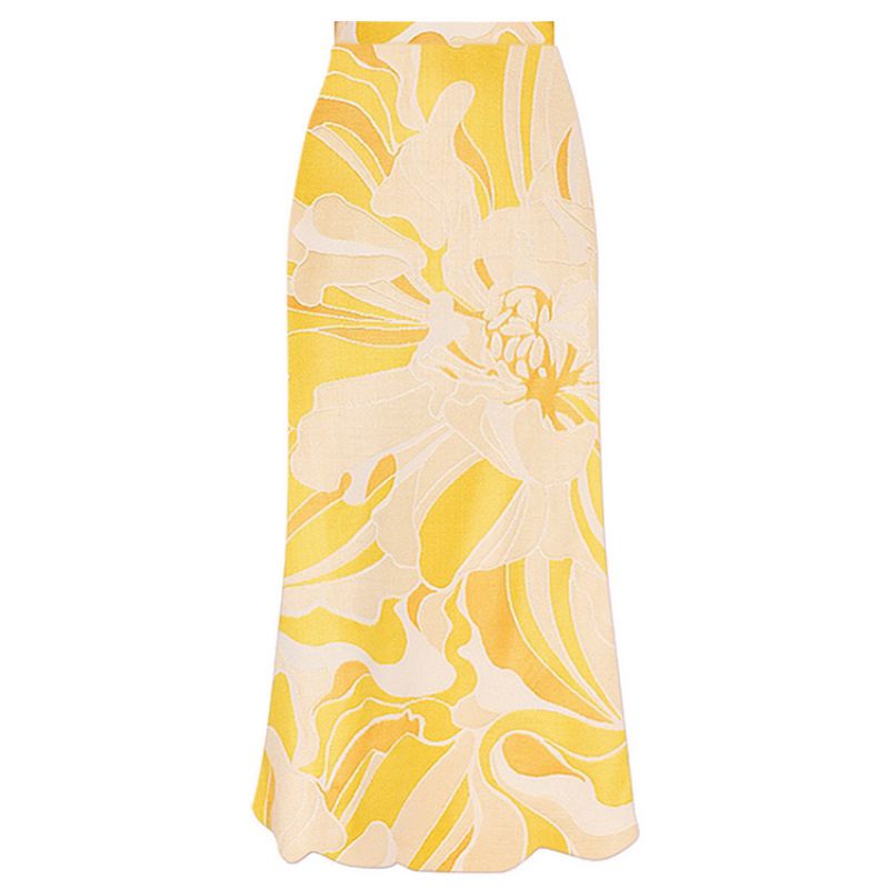 Fashion Wrap Skirt Polyester Printed Swimsuit Wrap Skirt