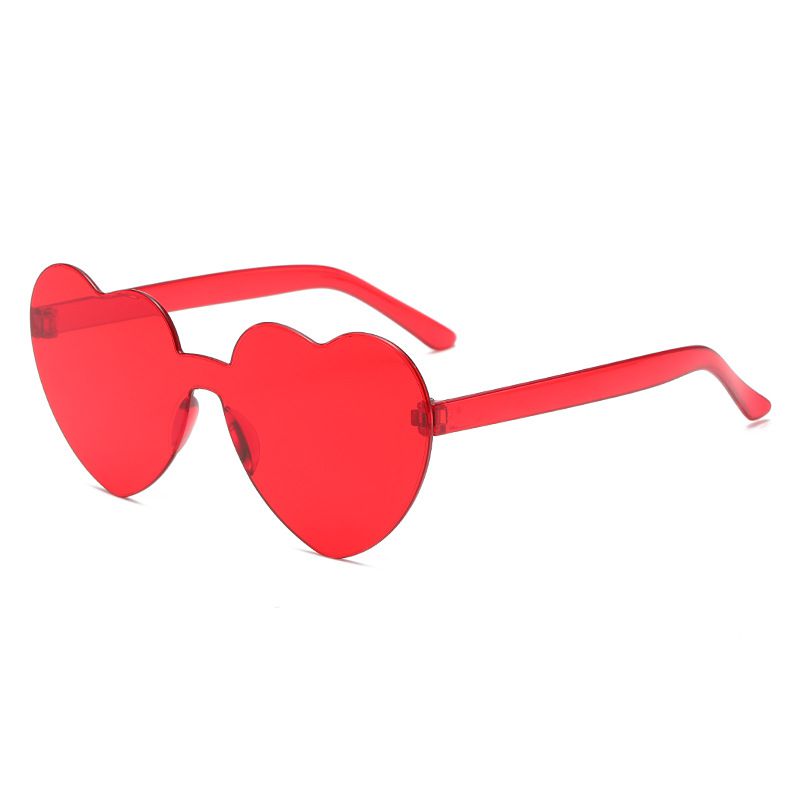 Fashion Red Pc Love Sunglasses