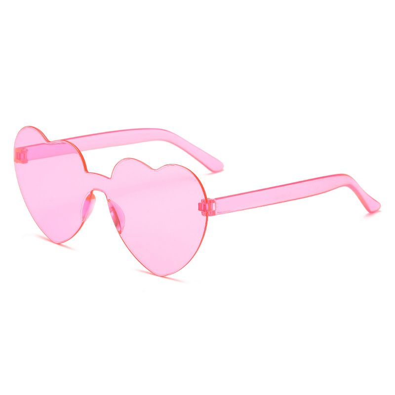 Fashion Pink Pc Love Sunglasses
