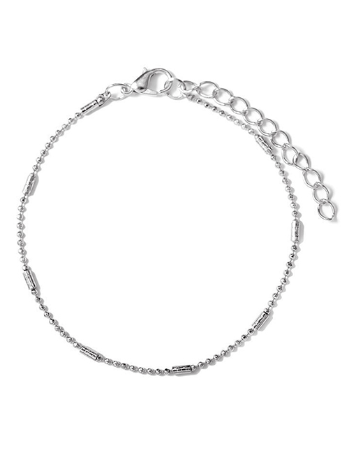 Fashion 18# Alloy Geometric Chain Anklet