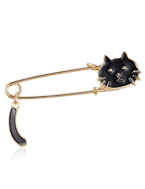Fashion 4# Alloy Cat Pin