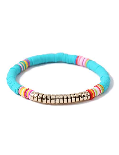 Fashion 14# Multicolored Clay Beaded Bracelet
