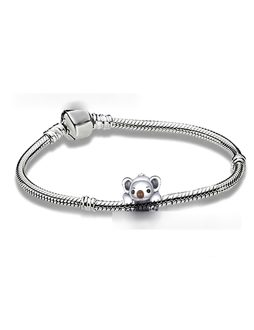 Fashion 7# Alloy Diamond Geometric Cartoon Multi-element Bracelet