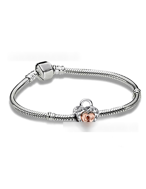 Fashion 28# Alloy Diamond Geometric Cartoon Multi-element Bracelet