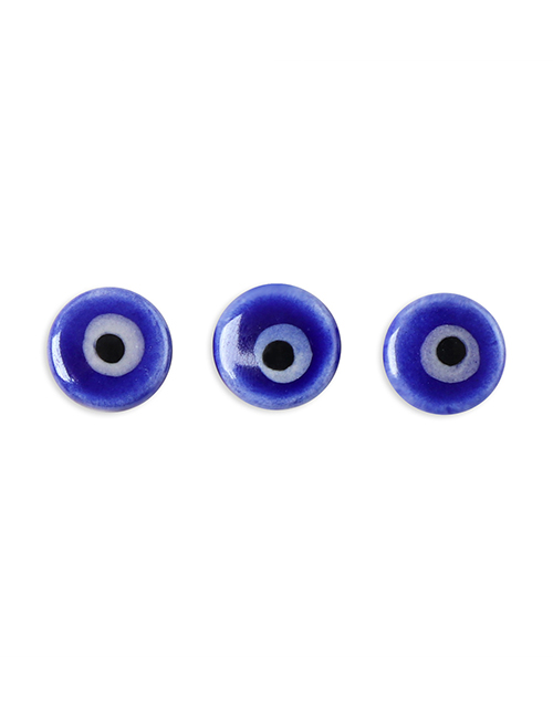 Fashion Blue Ceramic Colored Eye Beads