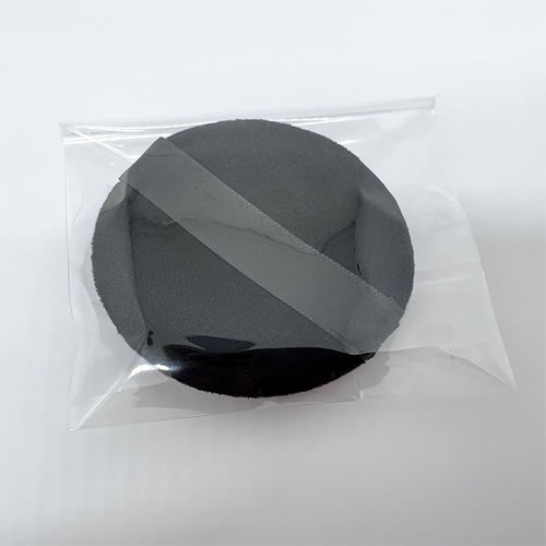 Fashion Black Silk Candy Bag 60*12 Crystal Velvet Round Sponge Air Cushion
