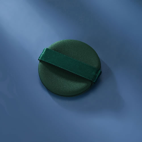 Fashion Dark Green (bare Goods) Geometric Round Sponge Makeup Air Cushion