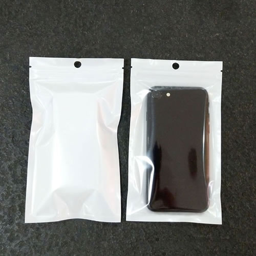 Fashion 8x15cm*one Side Is Transparent And The Other Side Is White*thickened (100 Pcs For A Single Color) Pearlescent Film Self-sealing Packaging Bag