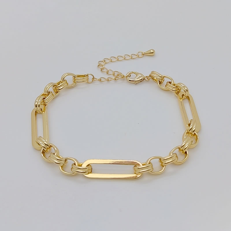 Fashion 4# Metal Chain Bracelet