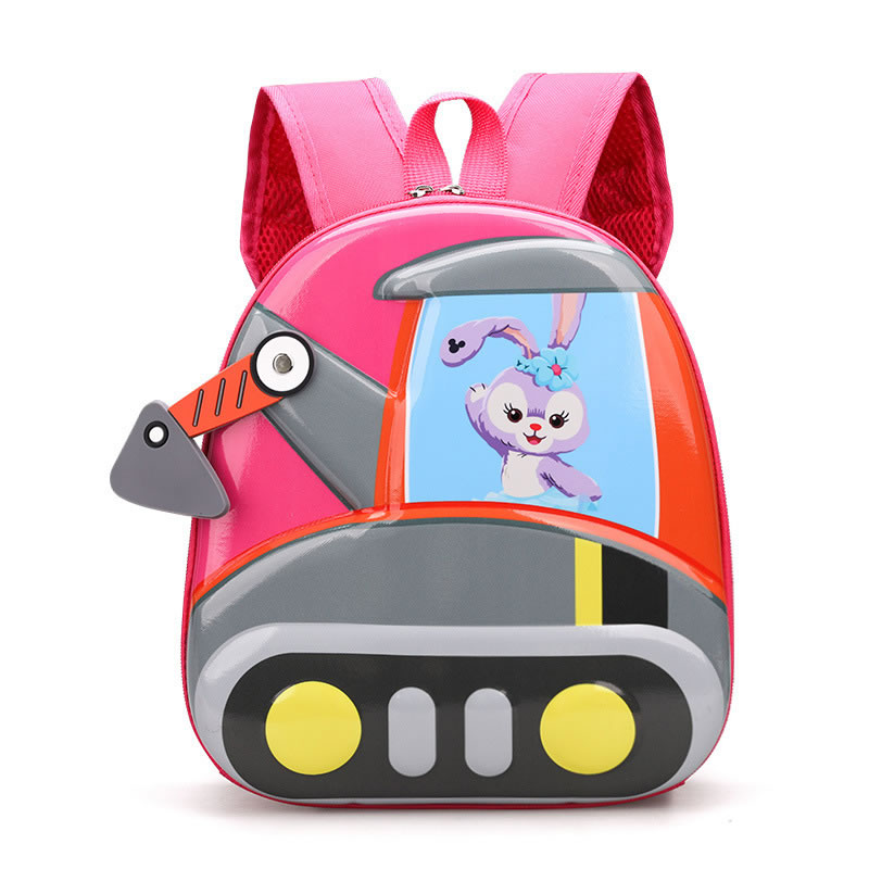 Fashion Pink Star Dew Pc Cartoon Hard Shell Children's Backpack