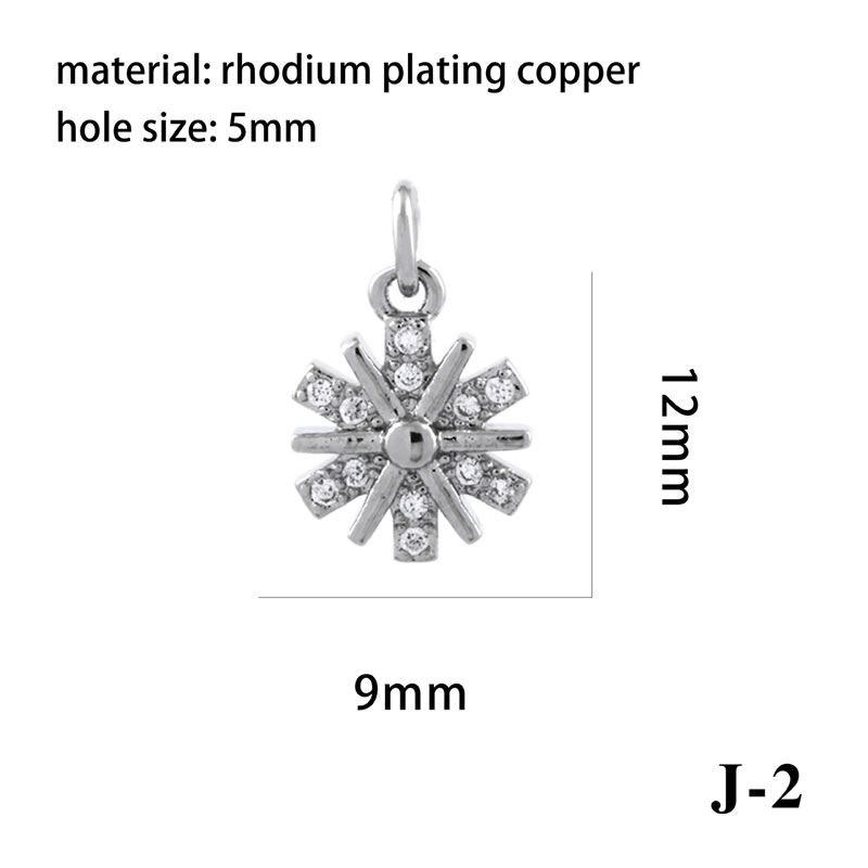 Fashion 18# Gold-plated Copper Diamond Geometric Diy Accessories