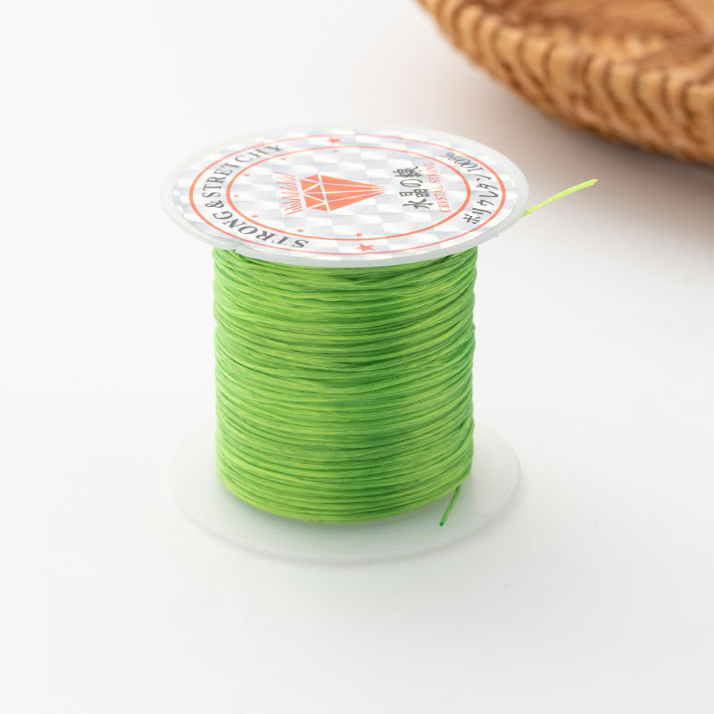 Fashion Fruit Green [1 Volume] Diy Colorful Elastic String