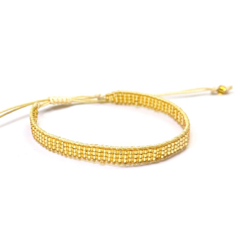 Fashion 3# Rice Bead Woven Bracelet
