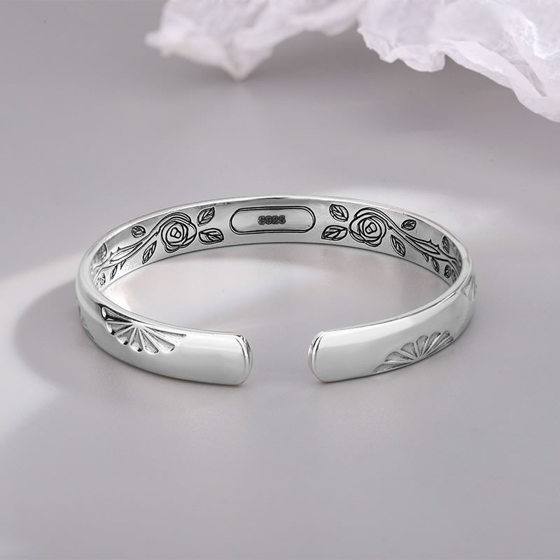 Fashion 2# Geometric Engraved Bracelet