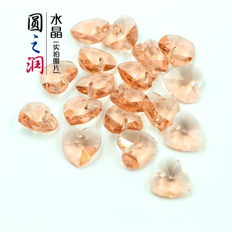 Fashion Water Red 30 Pcs Love Crystal Diy Accessories
