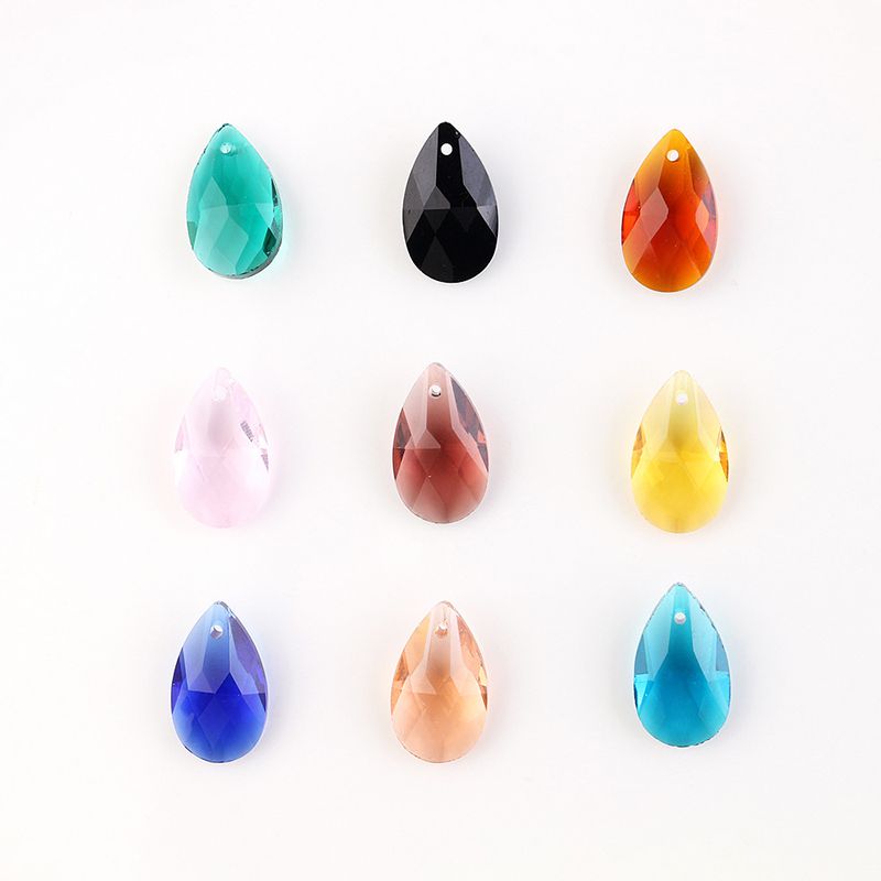 Fashion Ordinary Mixed Color 20 Drop-shaped Crystal Diy Accessories