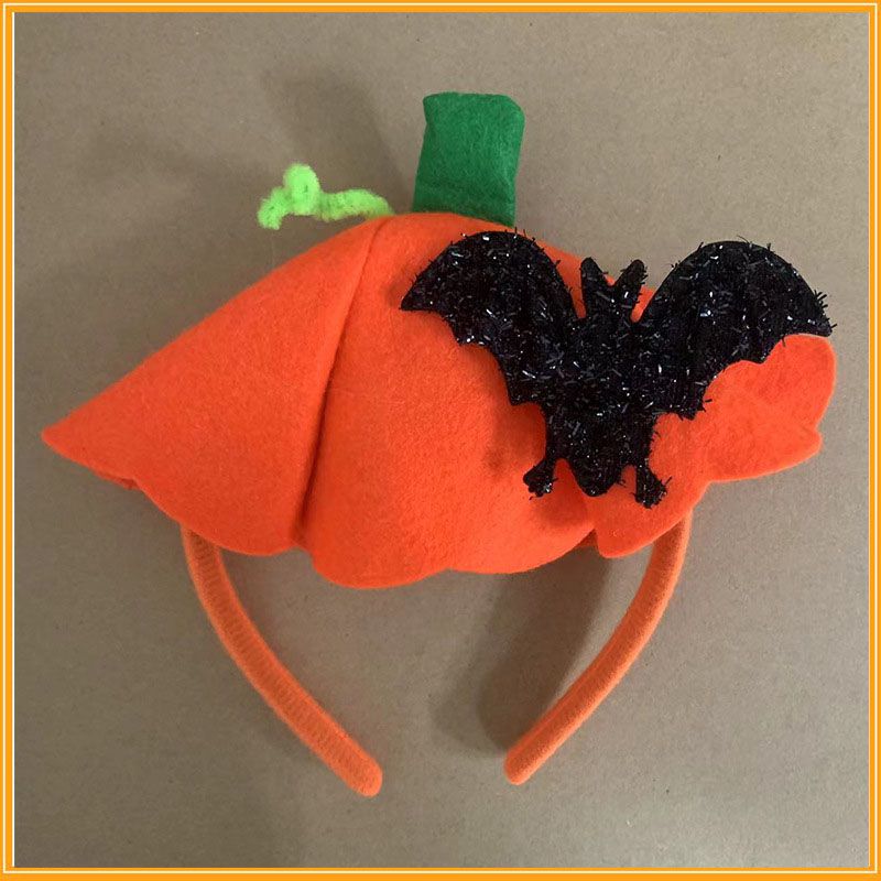 Fashion Plus Bat Fabric Pumpkin Headband