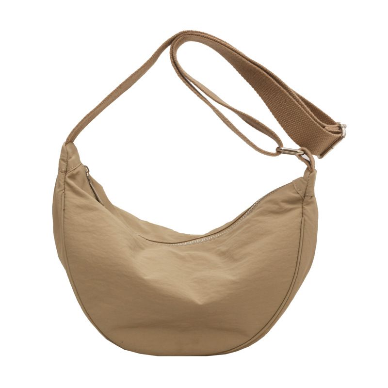 Fashion Khaki Canvas Large Capacity Messenger Bag