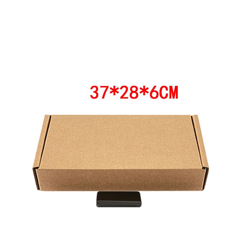 Fashion Ta:37*28*6cm Three Layers Of Extra Hard B Pit Kraft Paper Square Packing Carton