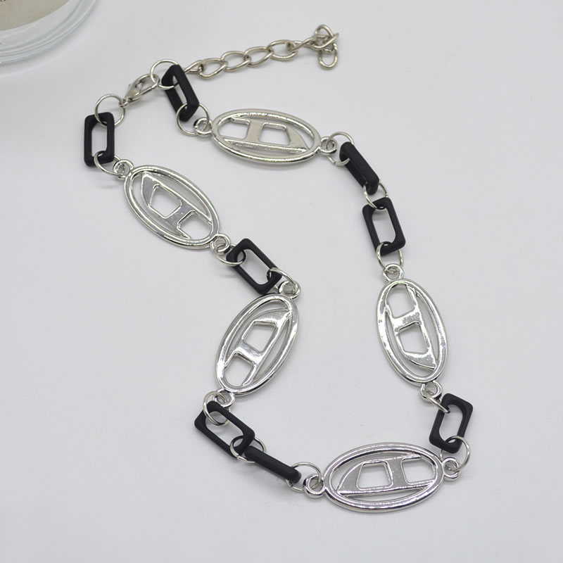Fashion Silver Alloy Geometric Necklace