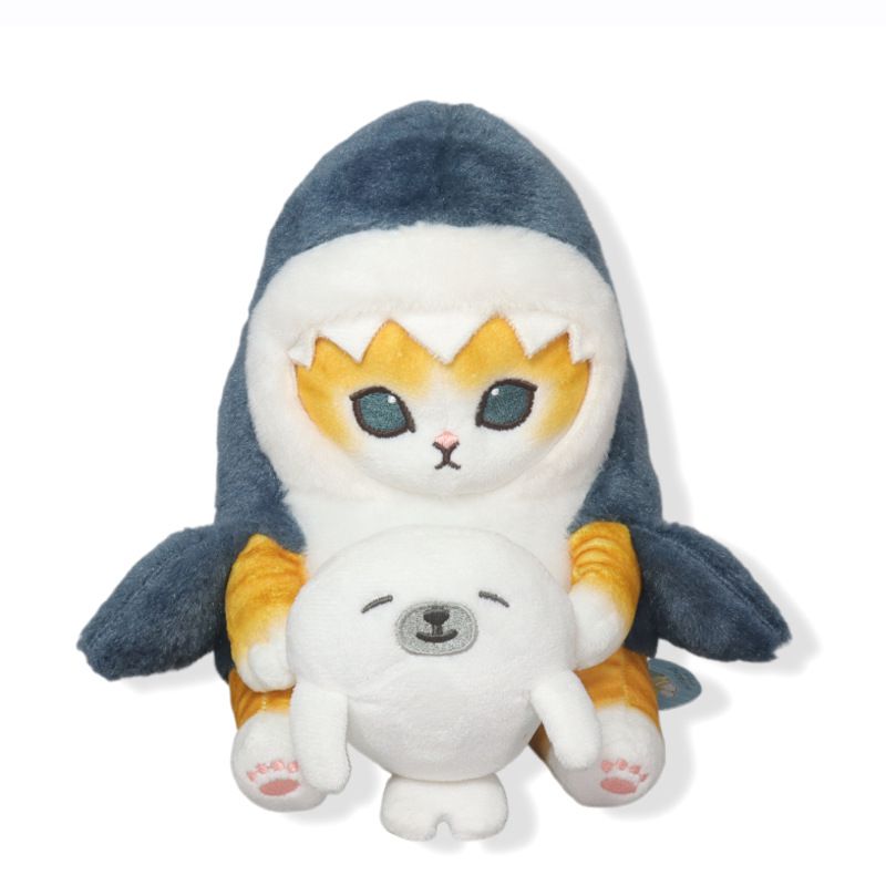 Fashion Shark Cat (with Accessories) 33cm Cotton Plush Doll