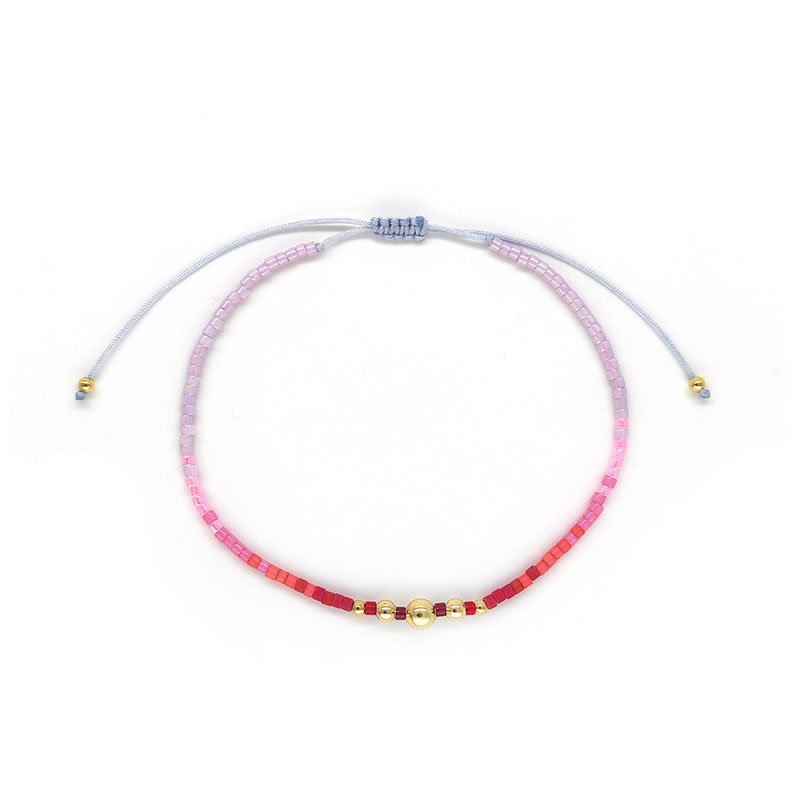 Fashion C Colorful Rice Beads Bracelet