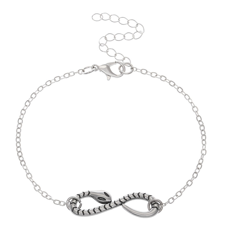 Fashion Silver Alloy snake bracelet