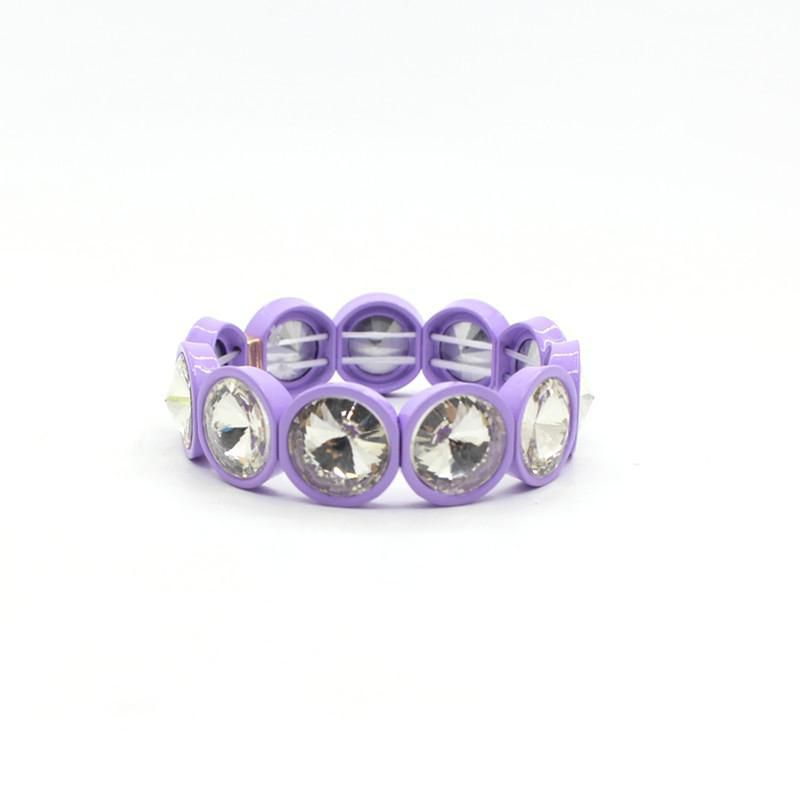 Fashion 16# Geometric Round Crystal Bracelet