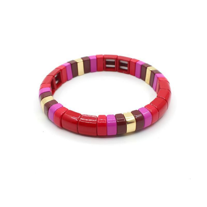 Fashion 20# Alloy Geometric Color Matching Bracelet