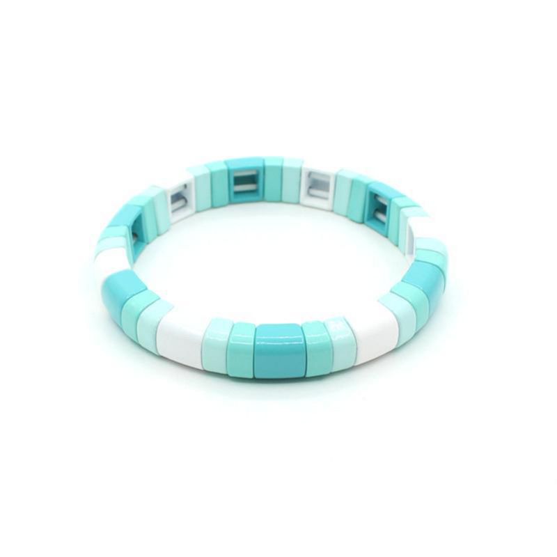 Fashion Twenty One# Alloy Geometric Color Matching Bracelet