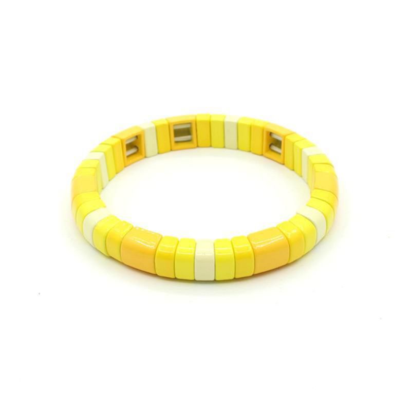 Fashion Twenty Two# Alloy Geometric Color Matching Bracelet
