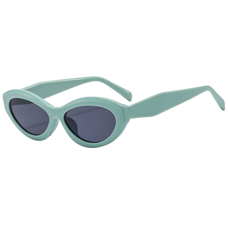 Fashion Green Pc Cat Eye Sunglasses