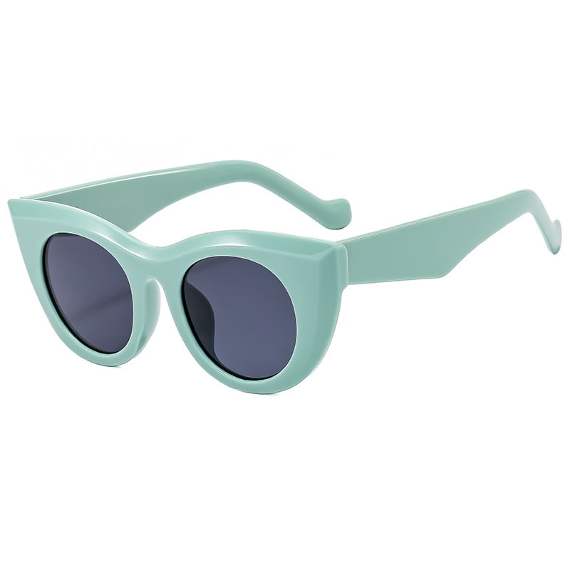 Fashion Mint Green Pc Cat Eye Sunglasses