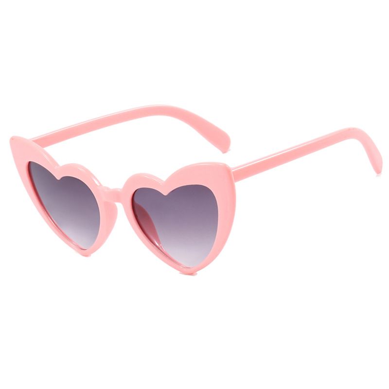 Fashion Pink Frame Double Gray Pc Love Sunglasses