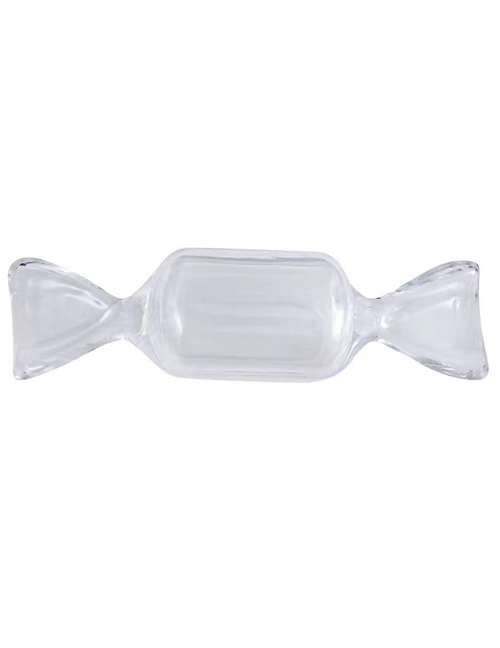 Fashion White Transparent Plastic Storage Candy Box