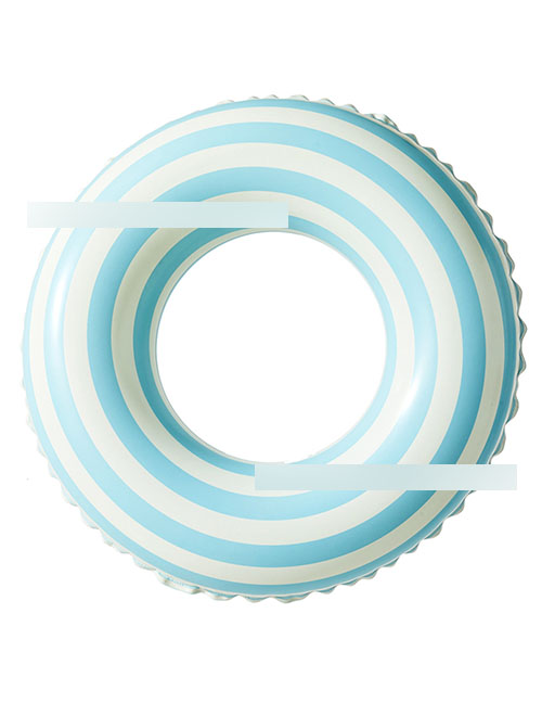 Fashion Retro Lollipop Blue 60# (125g) Suitable For 2-4 Years Old Pvc Printing Swimming Ring