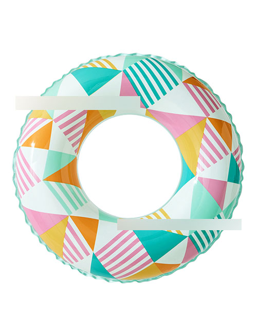 Fashion Colorful Square 60# (125g) Suitable For 2-4 Years Old Pvc Printing Swimming Ring
