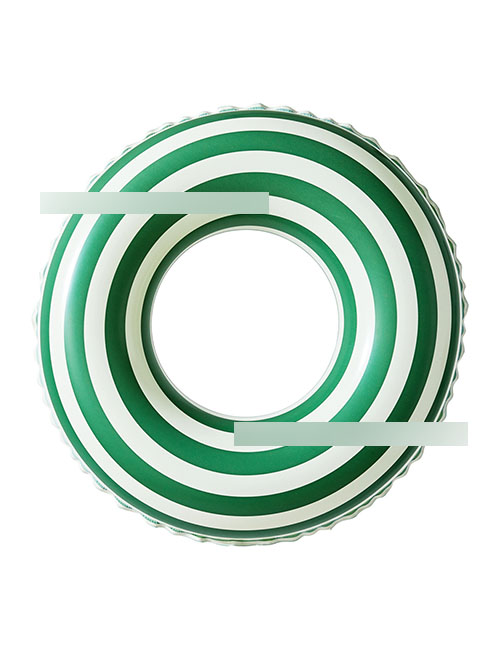 Fashion Retro Lollipop - Green 80# (230g) Suitable For Teenagers Pvc Printing Swimming Ring