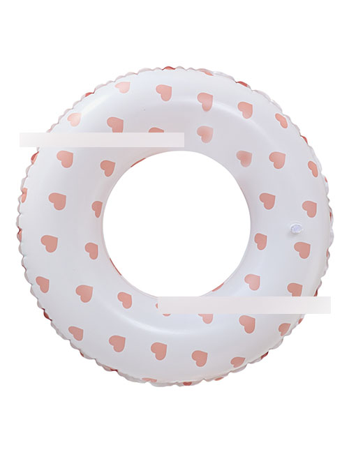 Fashion Retro Love 80# (230g) Is Suitable For Teenagers Pvc Printing Swimming Ring