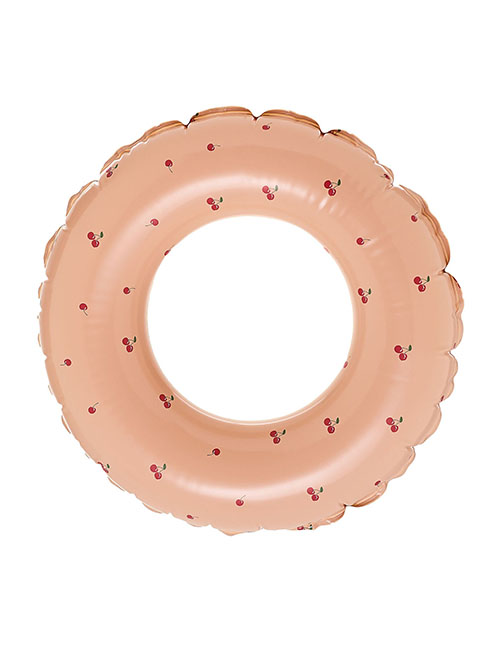 Fashion Retro Cherry 100# With Handle (450g) Suitable For Overweight Pvc Printing Swimming Ring